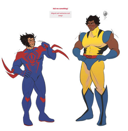 Suit swap!