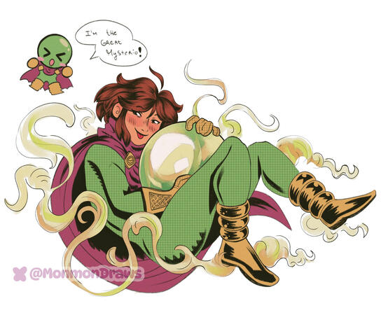 The bestest friends! Spider-Man 2099 and Flipside Half body flat color!