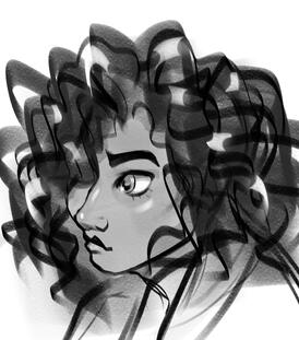 Headshot sketch Headshot sketch